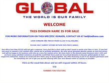 Tablet Screenshot of globaluniforms.com